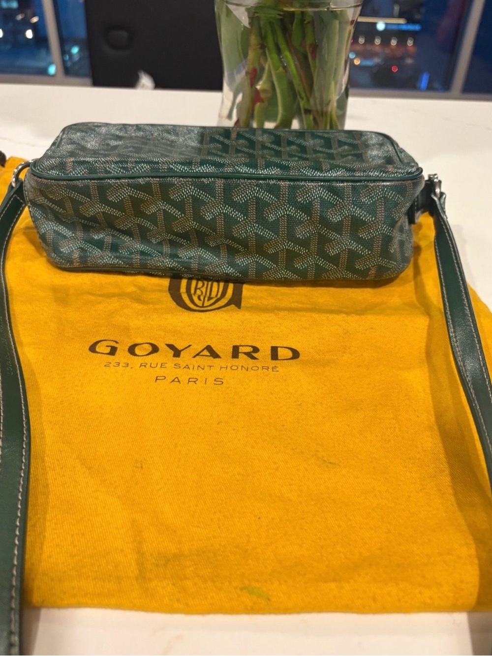 Authentic Goyard Green Crossbody - Picture 6 of 6